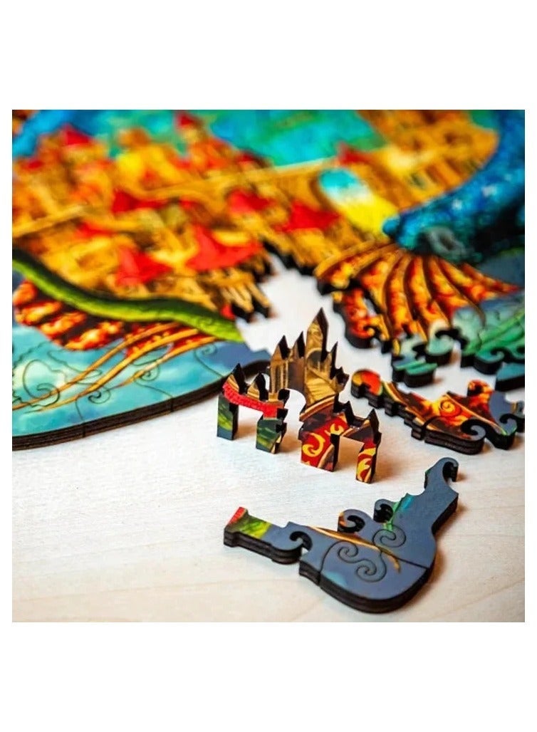 Puzzles In Habited Fish Davici Wooden Jigsaw Puzzle - Image 2